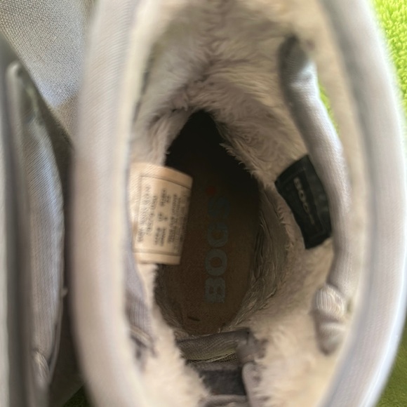Bogs Gray Winter Boots Toddler 6 - Picture 8 of 8